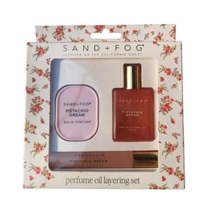 Sand + Fog Pistachio Dream Perfum Oil Layering Set